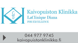 Kaivopuiston Klinikka / LaClinique Diana logo
